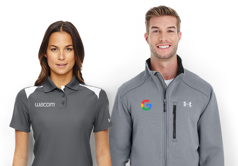 under armour polo shirts with custom logo