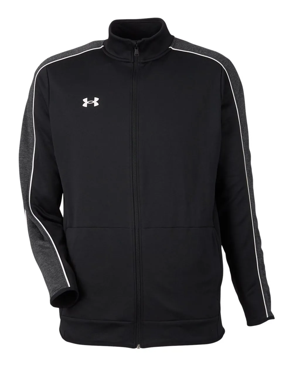 Custom branded Men's Command Full-Zip 2.0 Jacket in Black, Front