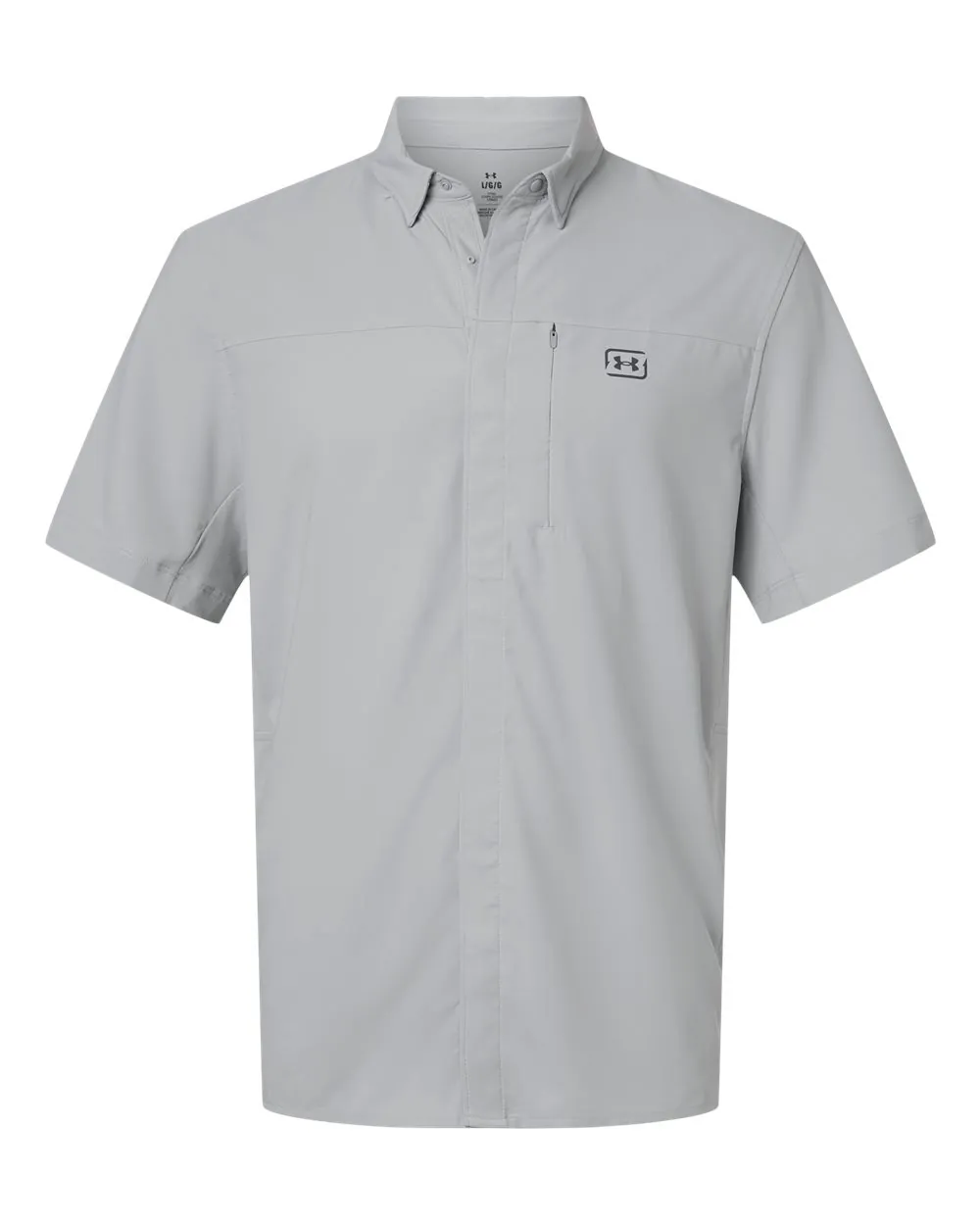 Men's Fish Pro Hybrid Woven Short Sleeve, custom branded with your logo