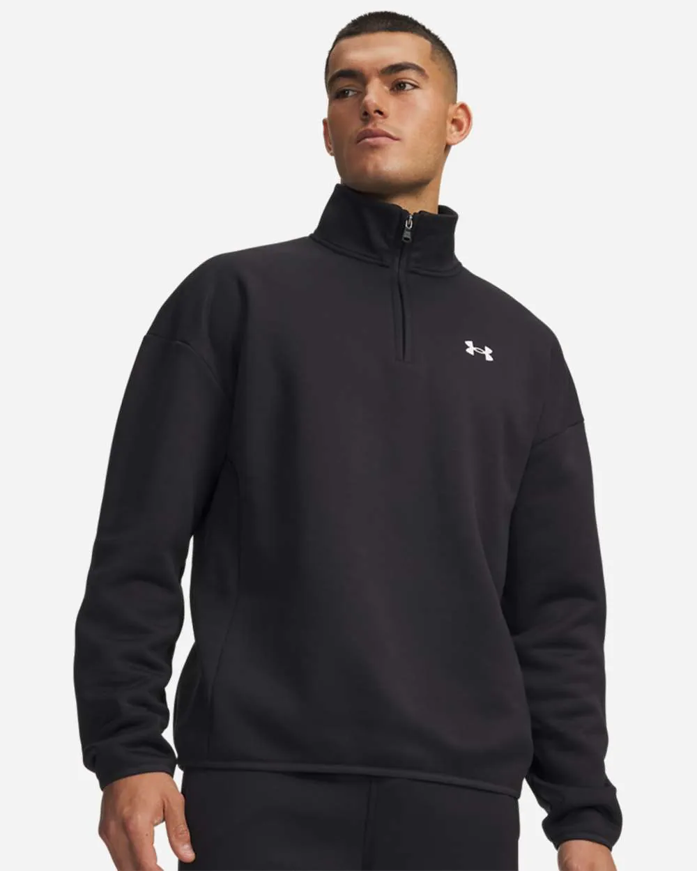 Men's Fleece Quarter-Zip Pullover, custom branded with your logo